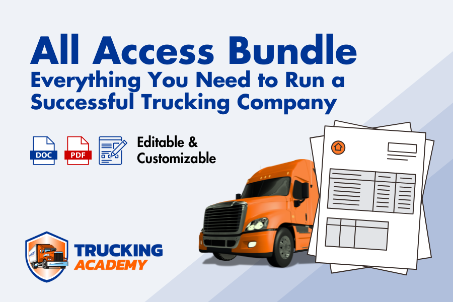 All Access Bundle: Everything You Need to Run a Successful Trucking Company