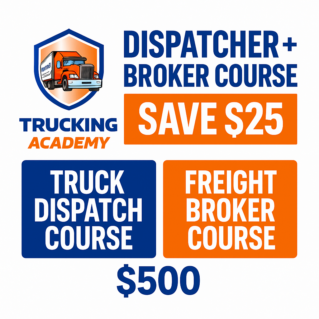 Complete Trucking Career Bundle Dispatch & Broker Training Trucking