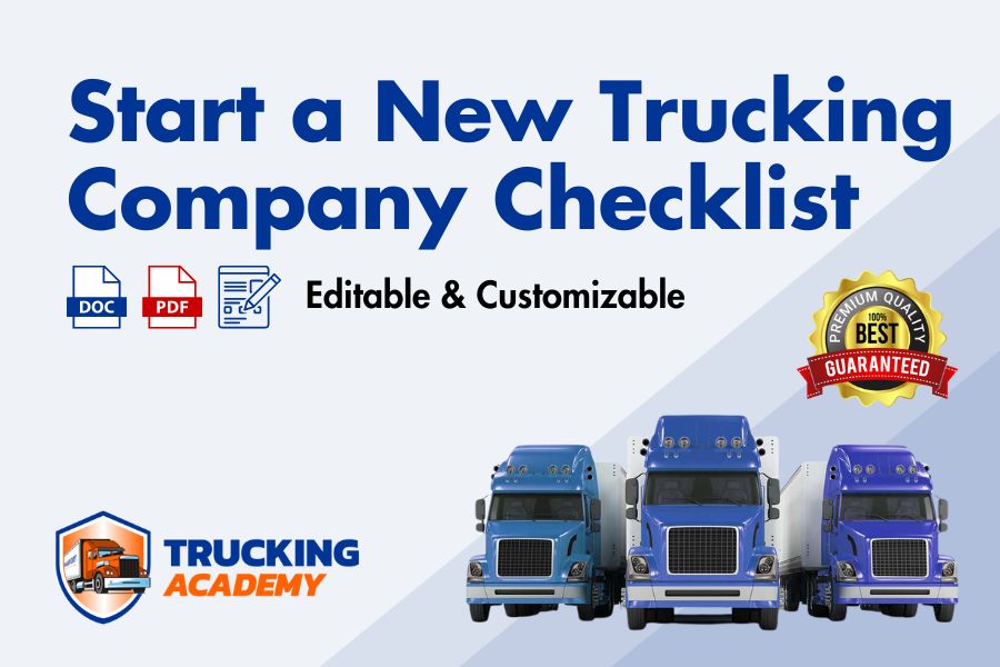 Start a New Trucking Company Checklist