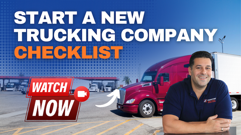 Start a New Trucking Company Checklist