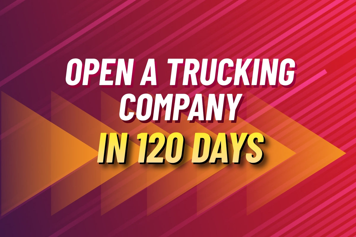 120- Day Course with Ronen Gilkarov: Open your own Trucking Company