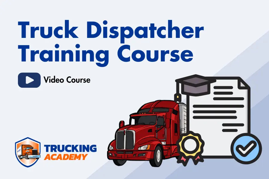 Truck Dispatcher Training video course.