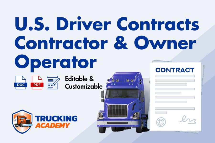 U.S. Driver Contracts - Contractor and Owner Operator – Trucking Academy