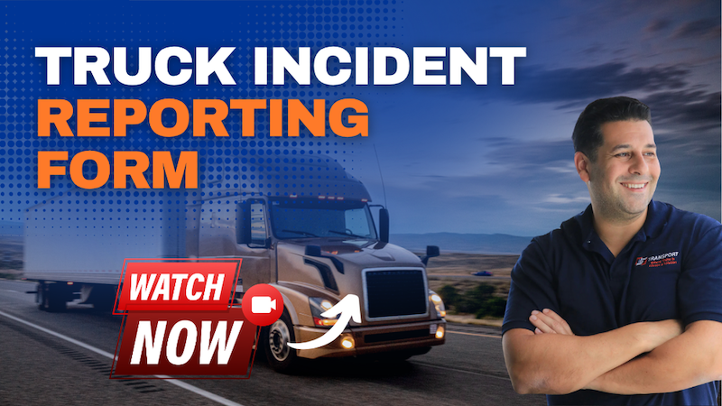 Truck Incident Reporting Form